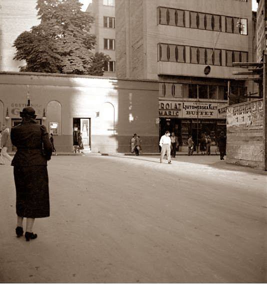 Bogovićeva ulica - Gajeva ulica 1936. godine